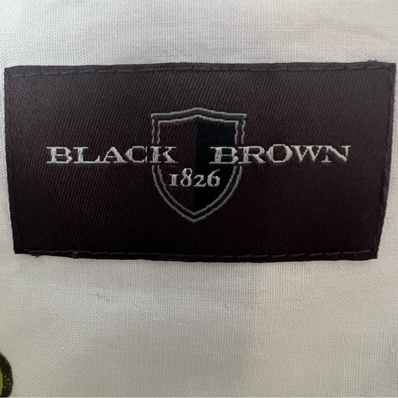 NTW Black Brown Cotton White Avocado Short Sleeves Button Down Shirt Size XXL - Picture 6 of 9